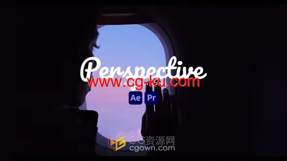 创建炫酷时尚的透视过渡效果-AE与PR转场模板的图片1