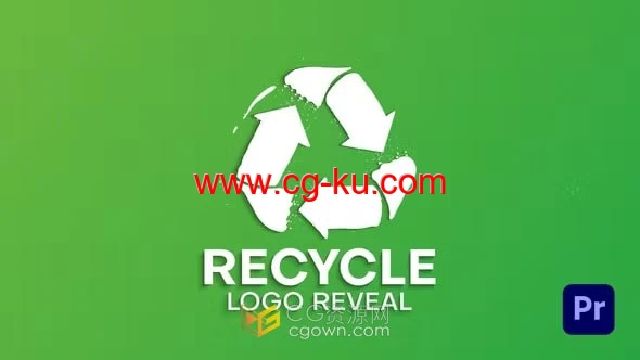循环绿色生态可再生利用可持续发展宣传片头-AE模板的图片1