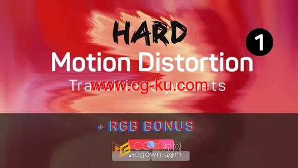 Hard Motion Distortion Transitions Presets PR效果视频过渡转场的图片1
