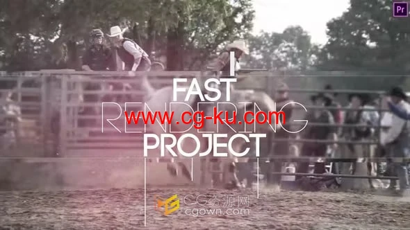 环游世界制作媒体幻灯片介绍视频动画-PR模板下载的图片1