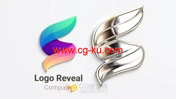 大气闪亮简约标志LOGO动画-AE片头模板的图片1
