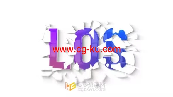 粉碎动画展示LOGO效果视频制作-AE模板的图片1