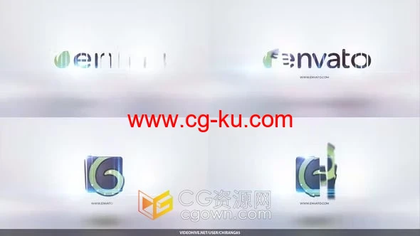 简洁科技LOGO演绎视频片头AE模板的图片1