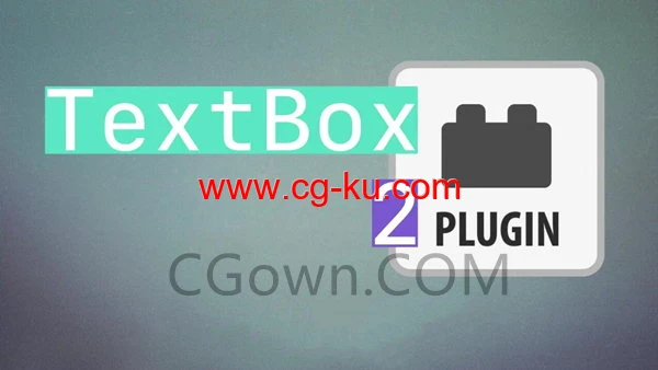 AE插件TextBox2 v1.2.6方框底栏文字动画特效工具的图片1