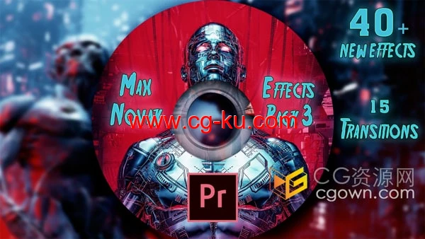 40种视频剪辑视觉特效PR效果预设Max Novak Effects Pack 3.0的图片1