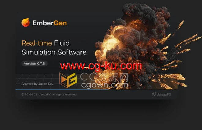 JangaFX EmberGen 1.0.0正式版最快体积流体模拟器软件的图片1