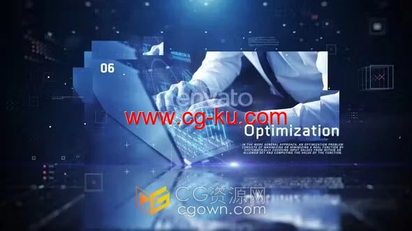 未来高科技现代潮流酷炫氛围宣传片视频动画-AE模板的图片1
