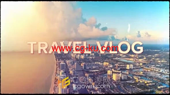 旅行介绍宣传片Travel Intro旅游广告视频制作-AE模板的图片1