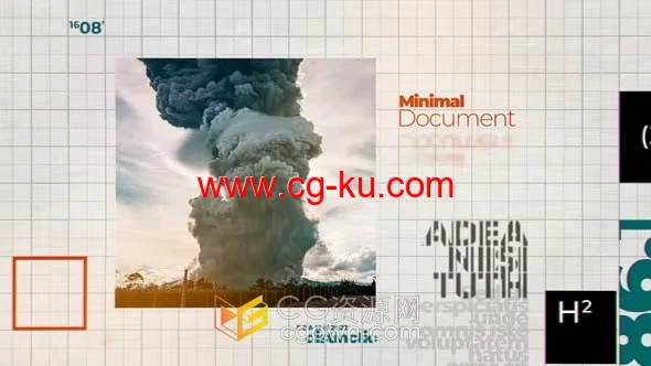 公司企业发展史戏剧电影历史纪录片电视节目预告片-AE模板的图片1