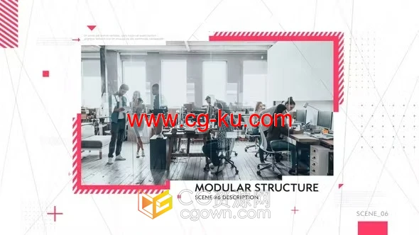 公司幻灯片现代企业宣传片视频AE模板下载的图片1