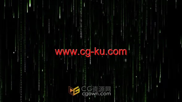 Matrix Background V2 矩阵技术背景元素-AE模板的图片1