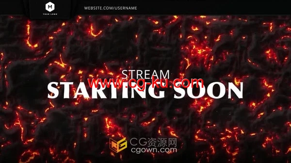 Dota 2游戏主题流媒体直播包装模型元素-AE模板的图片1
