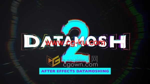 Datamosh v2.1.2 AE脚本像素破损撕拉花屏故障效果的图片1