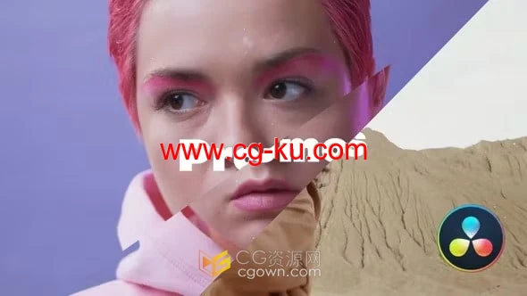 DR达芬奇模板-动感开场商业广告产品发布活动视频片头的图片1