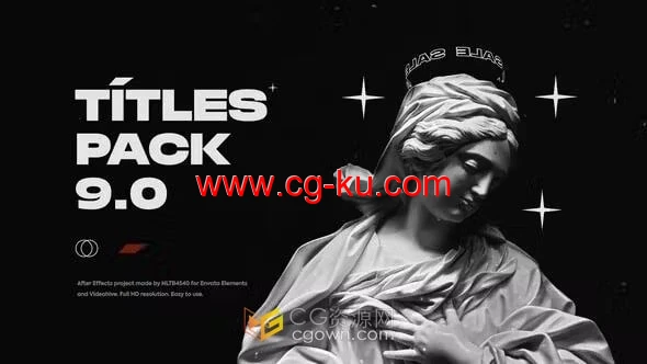 AE模板-复古标题和文字动画的图片1