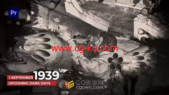 PR模板-棕褐色时间表录影历史纪录片复古相册的图片1