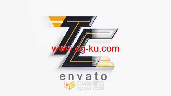 PR标志模板-4K干净明亮企业品牌LOGO动画的图片1