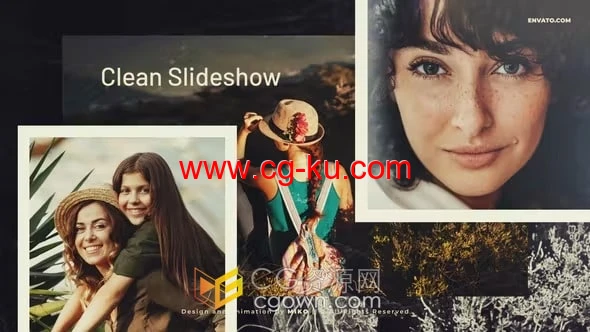 独特温馨旅行专辑家庭相册婚礼视频-AE模板的图片1