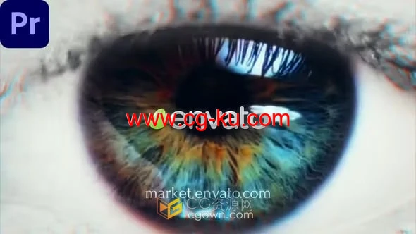 PR模板下载干净时尚眼睛标志Eye Logo的图片1