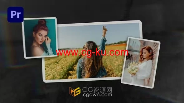 PR模板-简单干净视频相册照片幻灯片的图片1