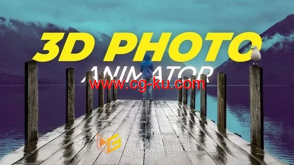 3D Photo Animation FCPX插件照片制作三维动画效果的图片1