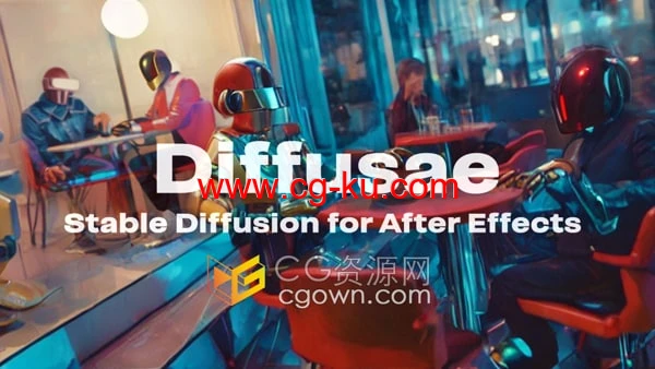 Diffusae v1.2.1 AE插件AI人工智能生成个性化视频效果的图片1