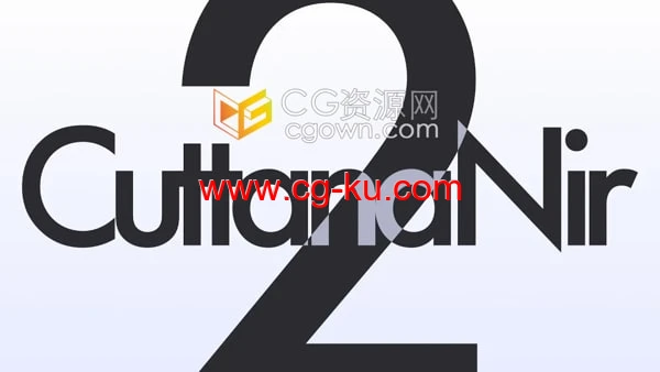 CuttanaNir2 AE脚本中文字手写书法动画生成器的图片1