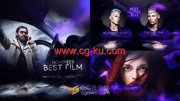 AE模板-电子竞技游戏科技公司周年庆典晚会年会活动颁奖仪式包装的图片1